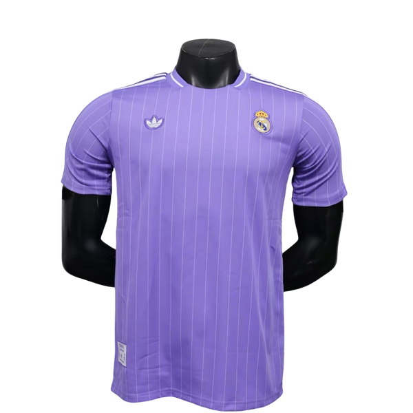 Camisa Real Madrid originals morada con blanco