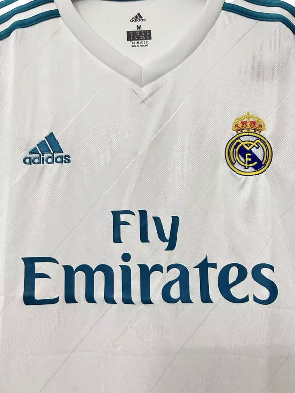 Camisa Real Madrid 2017 retro manga larga — vista alternativa
