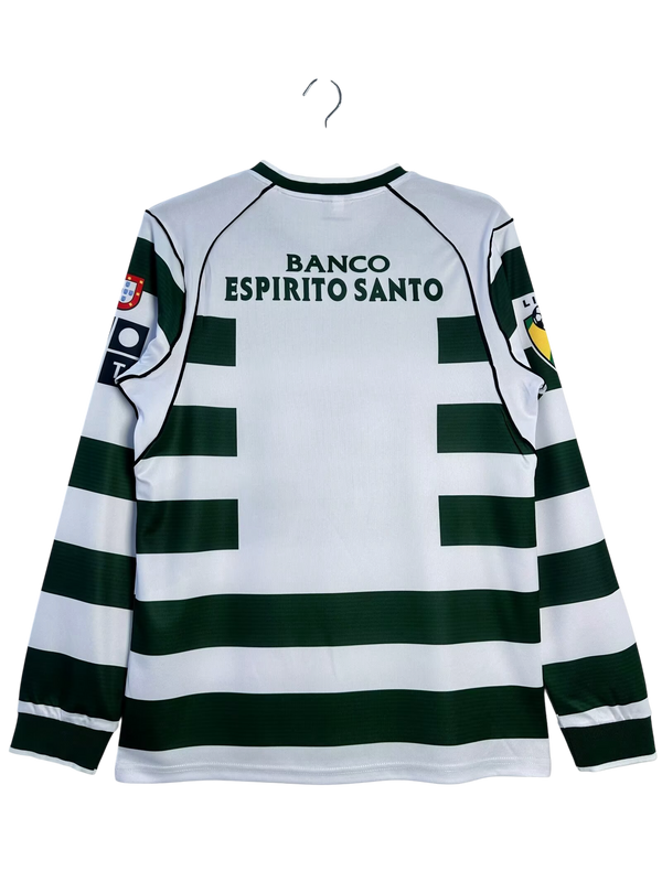 Camisa Sporting de Lisboa 2003 retro manga larga — vista alternativa
