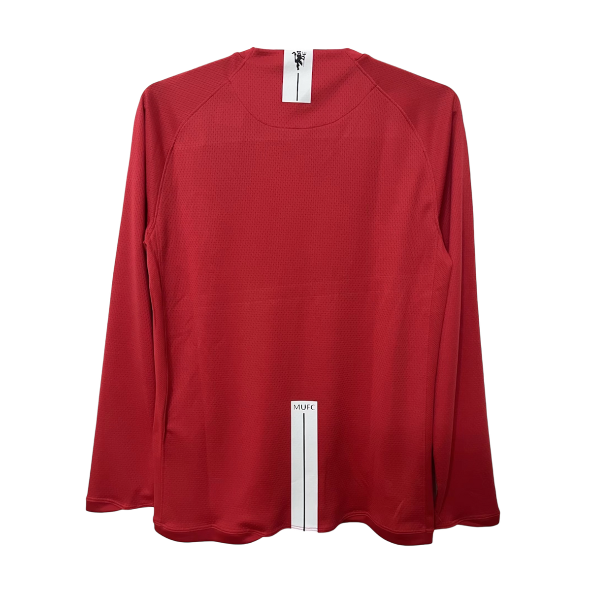 Camisa Manchester United 2008 retro manga larga