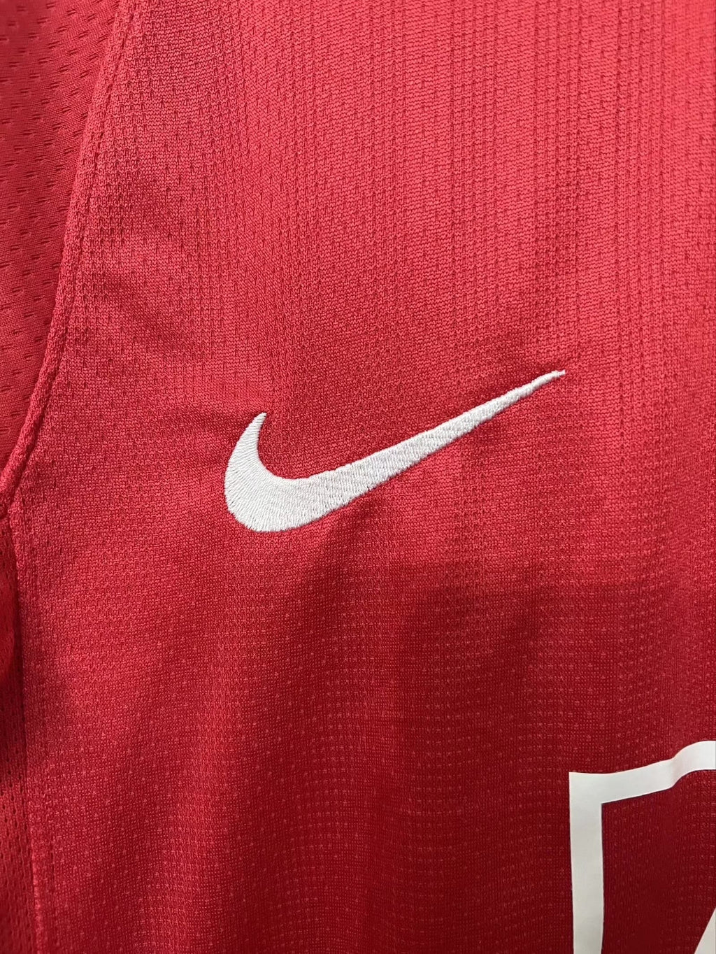 Camisa Manchester United 2008 retro manga larga