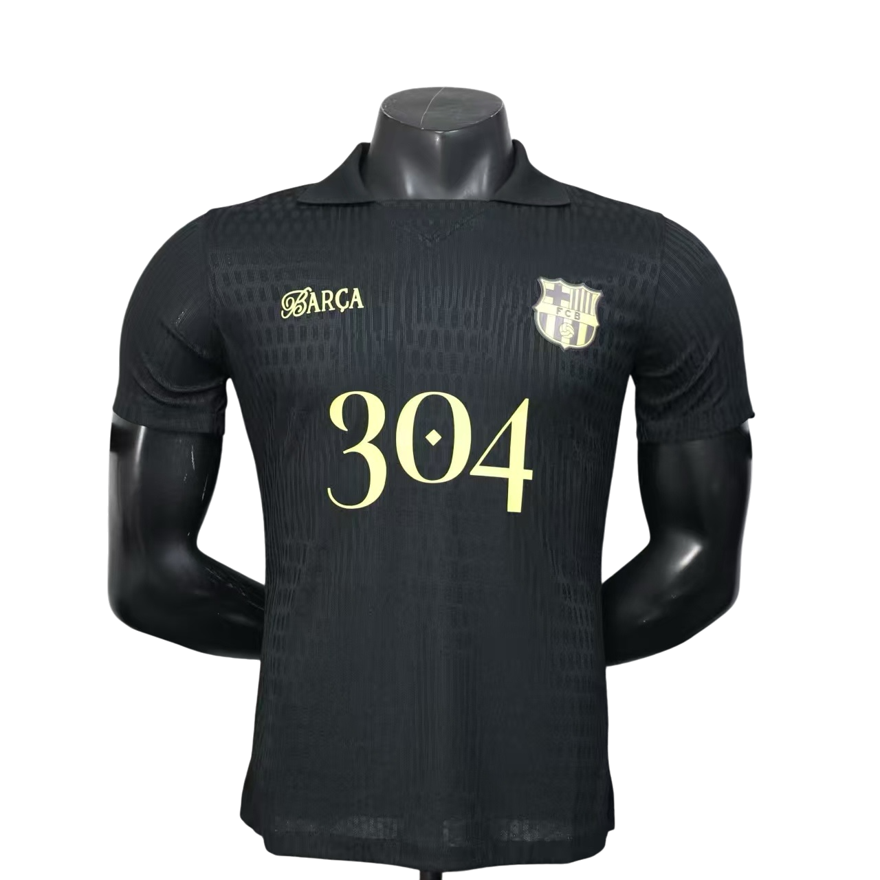 Camisa Barcelona negra especial Lamine Yamal