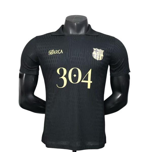 Camisa Barcelona negra especial Lamine Yamal