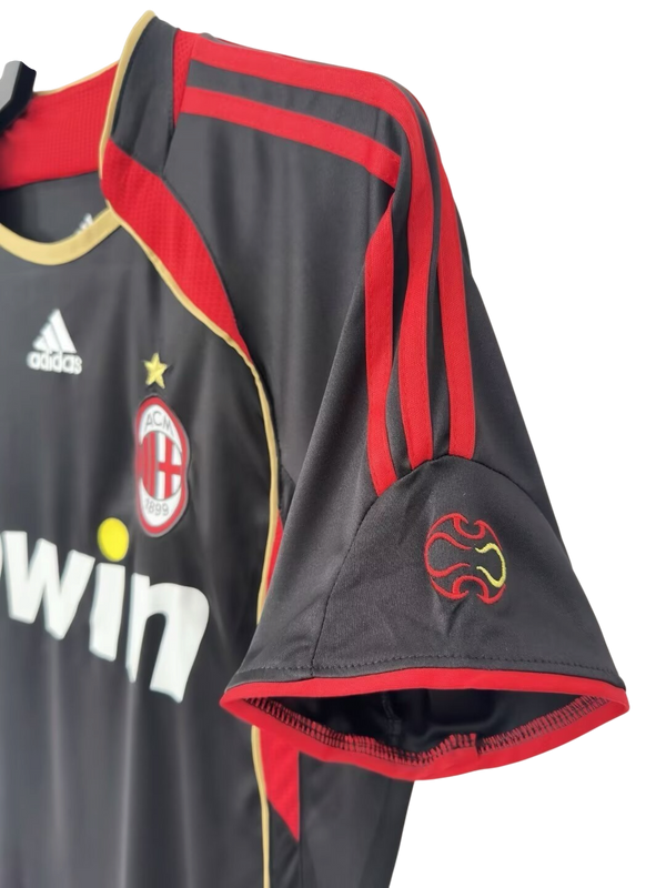 Camisa Milán negra 2007 retro — vista alternativa