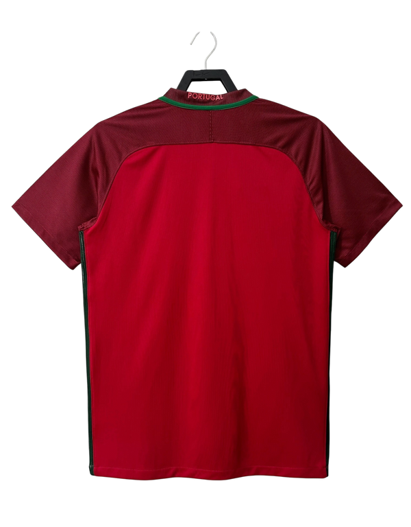 Camisa Portugal 2016 Eurocopa retro — vista alternativa