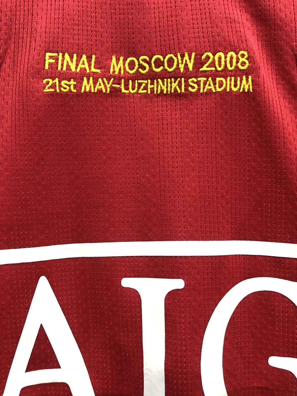 Camisa Manchester United 2007 retro